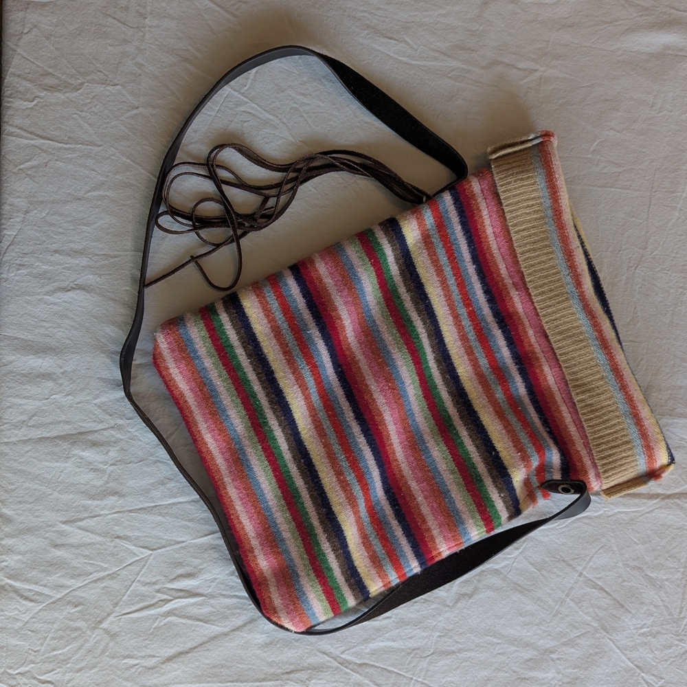 GAP Multicolor Striped Crossbody Bag